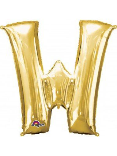 Picture of GOLD LETTER W 16 INCH